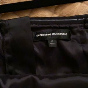 Express Dresses - Express Strapless Black Body Con Midi Dress Express Dresses - Express Strapless Black Body Con Midi Dress